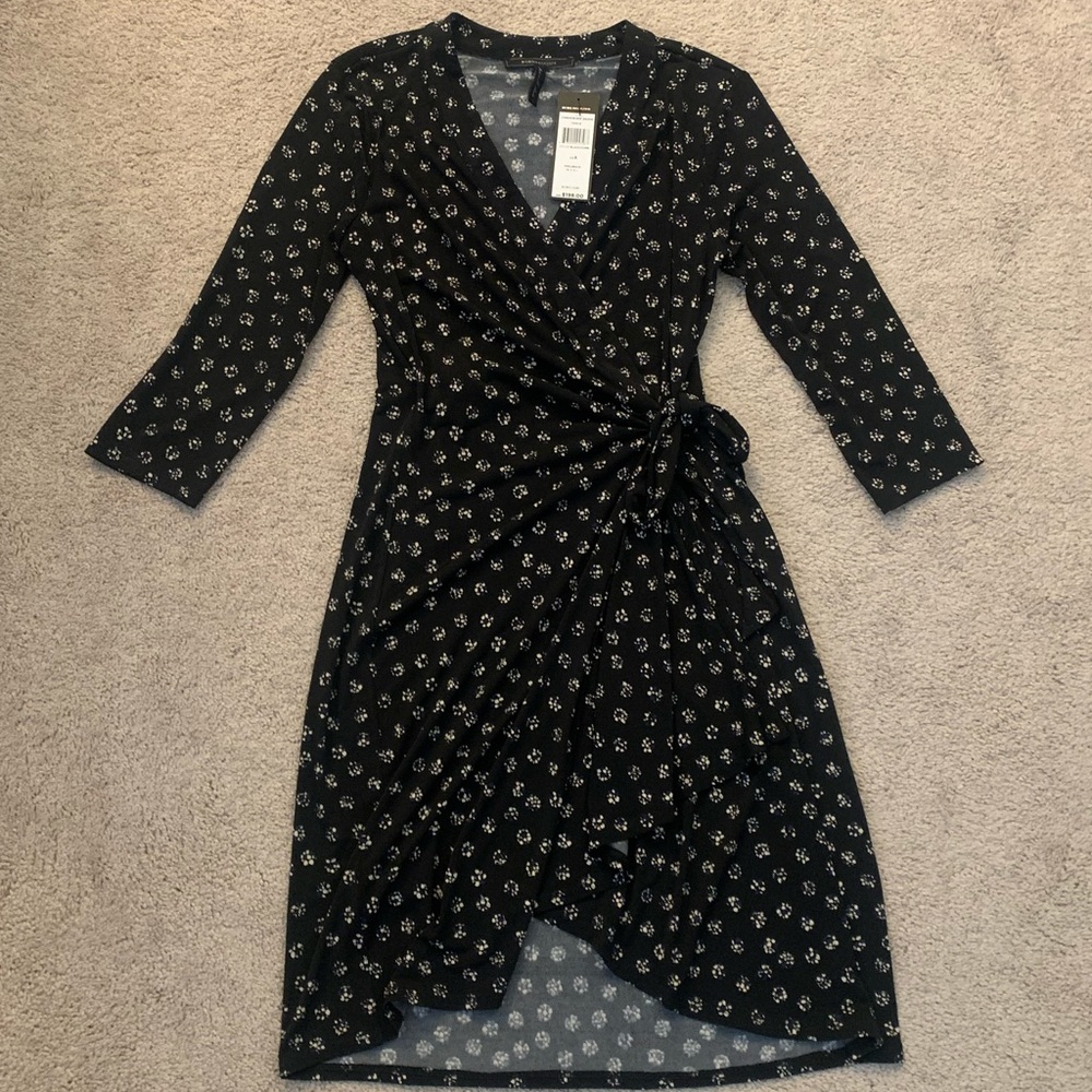 NWT BCBG MaxAzria Adele Wrap Dress Sz S